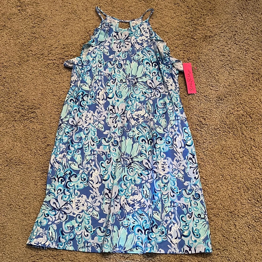 NWT Lilly Pulitzer Billie dress in Suns Out Funs Out, sz L